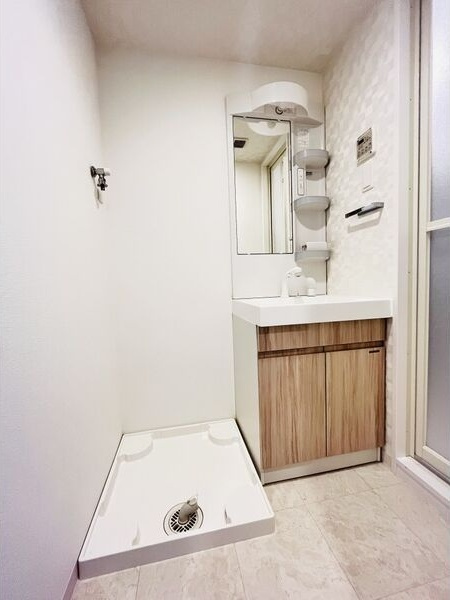S-RESIDENCE名駅Westの洗面所