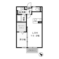 オーク上富野の間取り
