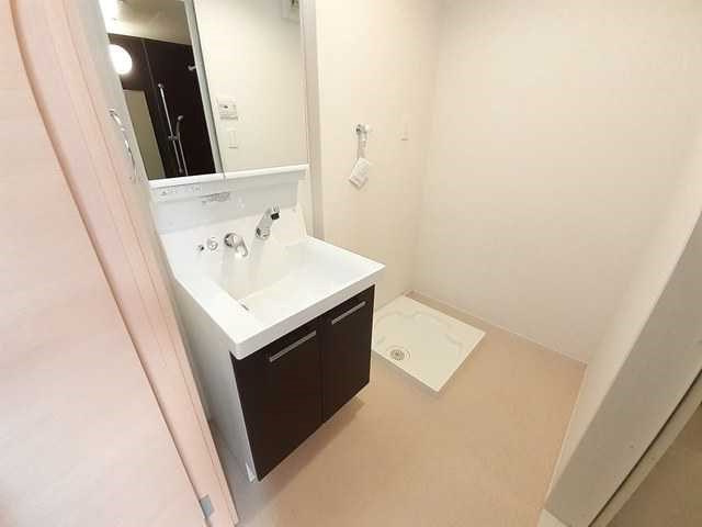 大阪市西淀川区柏里２丁目の賃貸マンションの洗面所