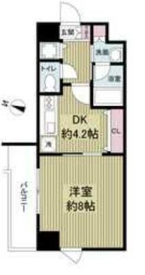 ソルレヴェンテ梅田の間取り