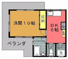 伊佐アパートの間取り