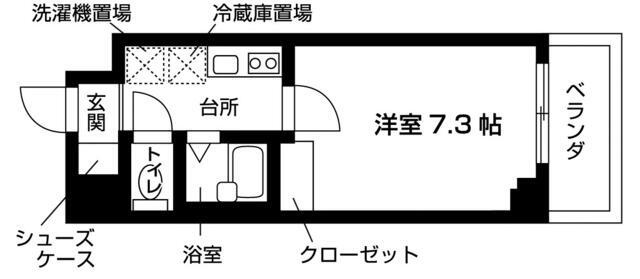 アヴァンセクール町屋の間取り|Ｂ３タイプ