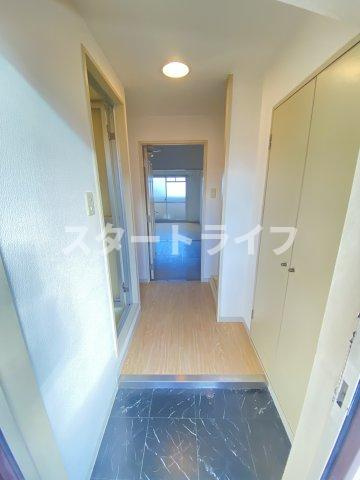 大阪市東淀川区柴島１丁目の賃貸マンションの玄関