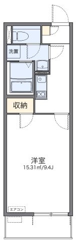【間取り】 | レオネクスト新城 | 代表的な間取のため実際の間取とは異なる場合があります