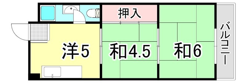 グレスト元町の間取り