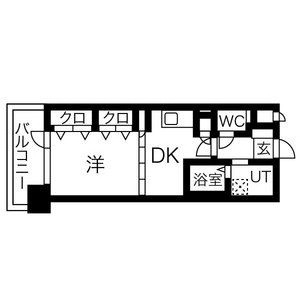 プレジール三ノ宮Ⅲの間取り