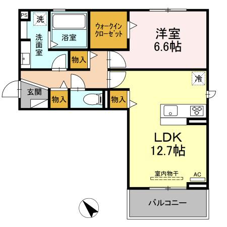 プリムローズ　　刈谷市近郊の賃貸ならクラスホーム刈谷店の間取り