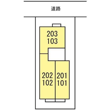 ピュアフラットの区画図