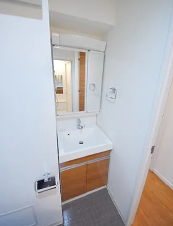中央区日本橋小網町の賃貸マンションの独立洗面台