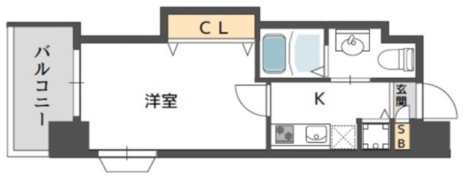 【間取り】 | エスグランデ梅田ノース