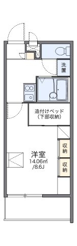 レオパレスプレミール東本浦の間取り