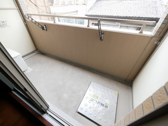 エイペックス京町堀Ⅱのバルコニー
