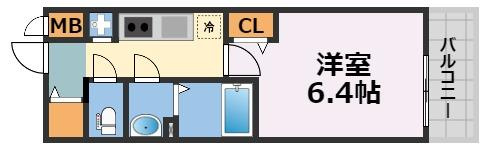 プレサンス　DOMECITY　コレーレの間取り