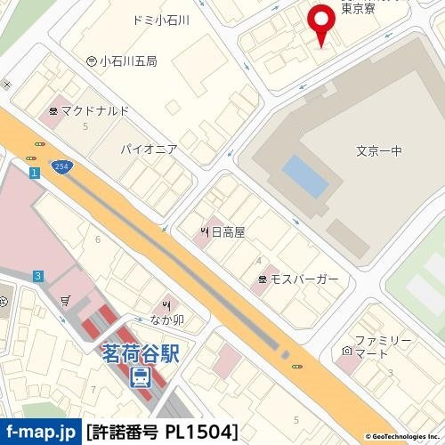 ジュネス３３Ｂの地図
