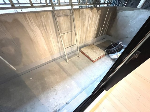 スプランディッド堀江のバルコニー