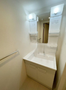 豊島区池袋本町４丁目の賃貸マンションの独立洗面台