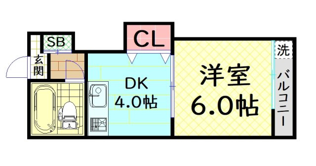 【間取り】 | エスタイル難波南