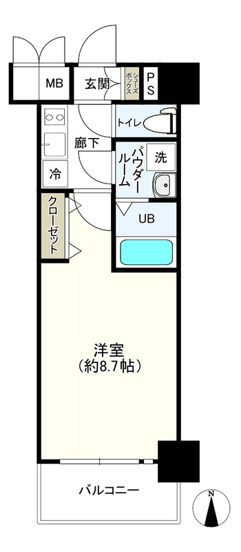 レオンコンフォート桜ノ宮の間取り