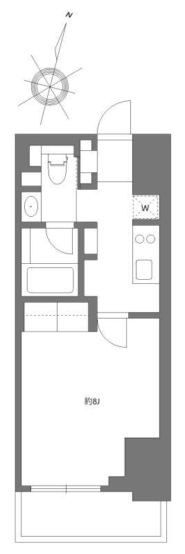 プライムメゾン千葉新町の間取り