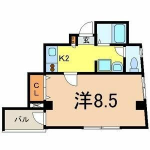 ルミエール堀留の間取り