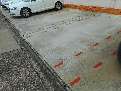 コンフォート・テラスの駐車場