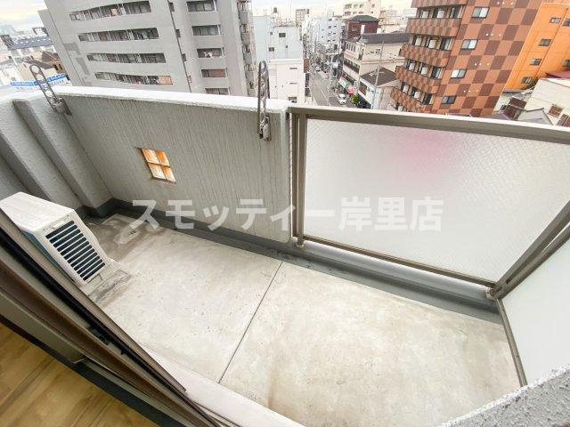 インペリアル玉出のバルコニー