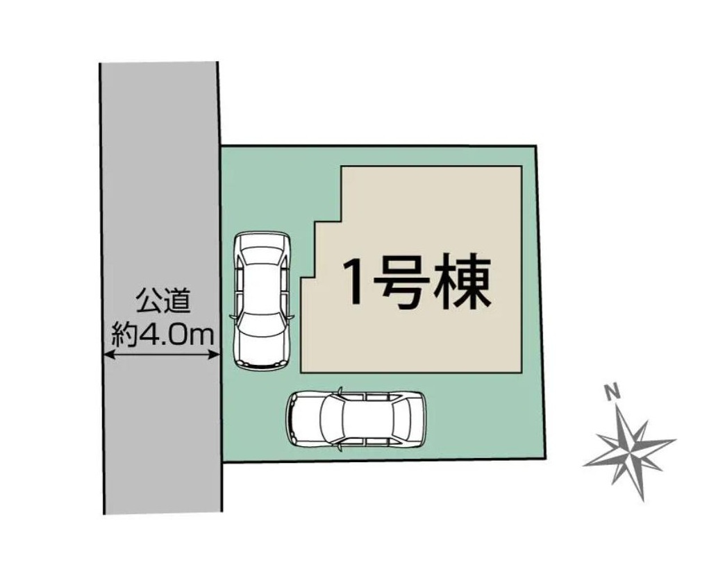 守谷市百合ケ丘3丁目　新築戸建の区画図