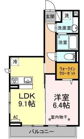 コーポ盛の間取り