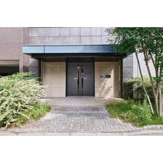江東区扇橋２丁目の賃貸マンションのエントランス