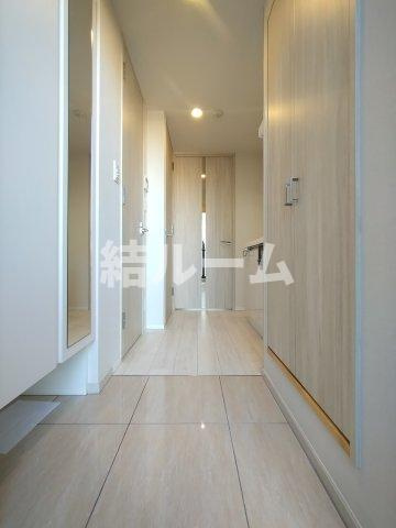 板橋区板橋４丁目の賃貸マンションの玄関