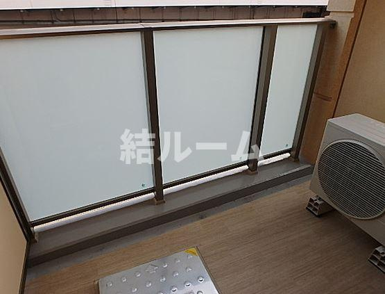 板橋区板橋４丁目の賃貸マンションのバルコニー