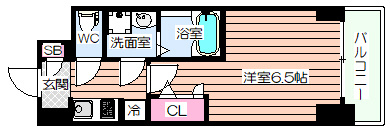 【間取り】 | S-RESIDENCE福島玉川Deux