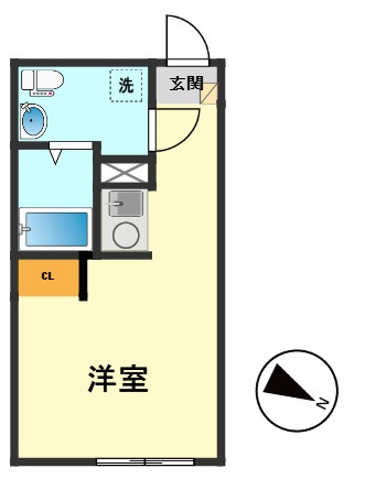 アンドレジデンス亀有の間取り