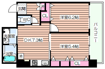 【間取り】 | エスポルテ福島