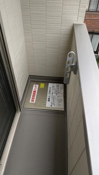 ラリュール江戸川Ⅱのバルコニー