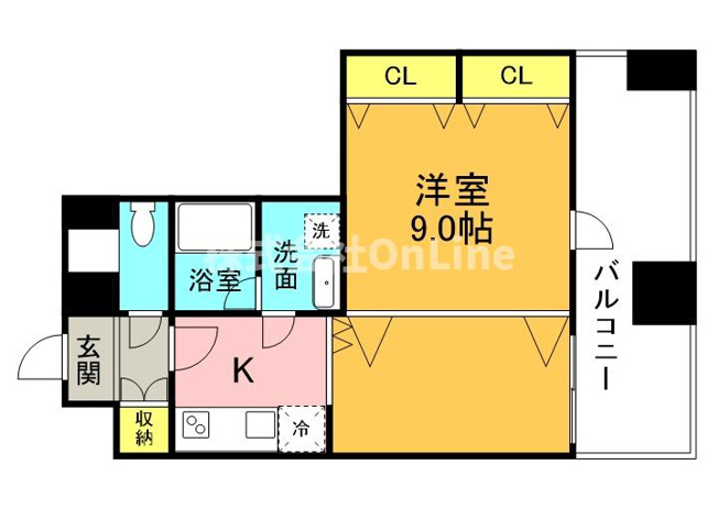 【間取り】 | CITY SPIRE平野