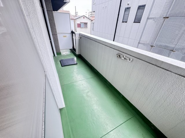 マンション津坂のバルコニー