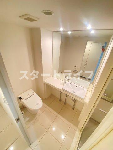 大阪市淀川区宮原２丁目の賃貸マンションの洗面所