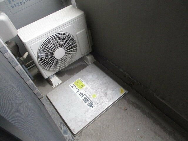 ルーブル赤羽のバルコニー