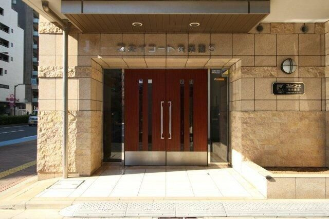 スカイコート後楽園第５のエントランス