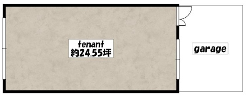 守口市梶町１丁目店舗の間取り