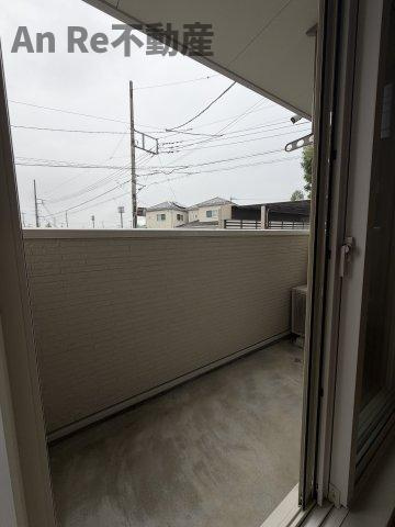 サンリット　ヴィレッジ　Ⅰのバルコニー