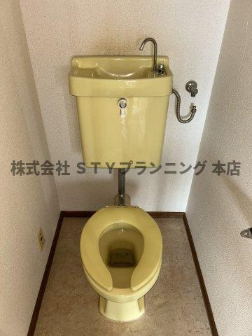 仲介手数料0円！ナカハイツのトイレ