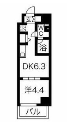 エルフォルテ東京ＥＡＳＴの間取り