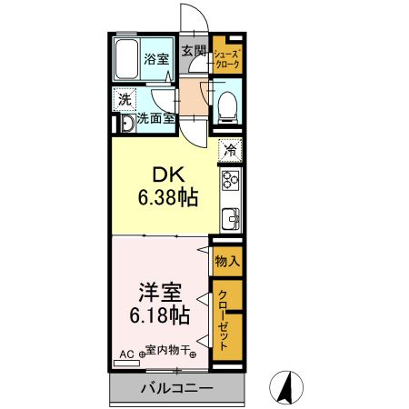ロード花みずきの間取り