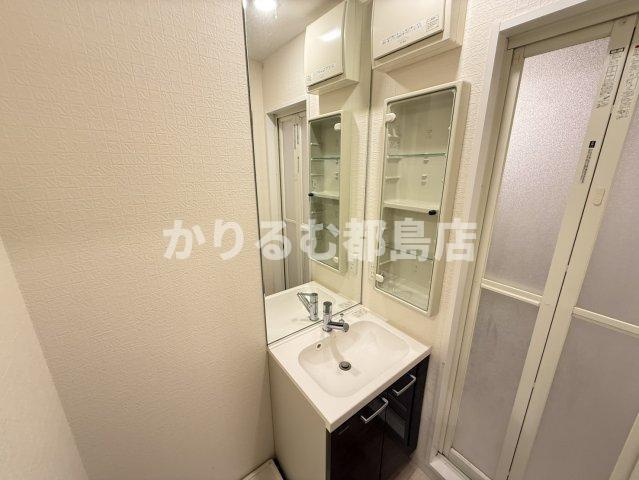 PARK HILLS都島Nobleの洗面所