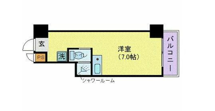 モナークマンション根岸の間取り