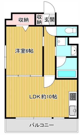 Lavia背戸口の間取り