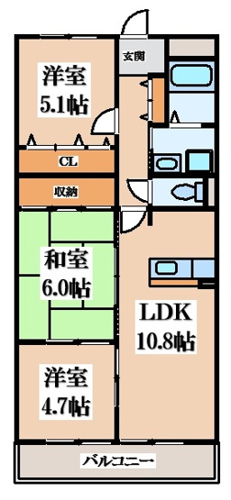 【間取り】 | パルトーク山本