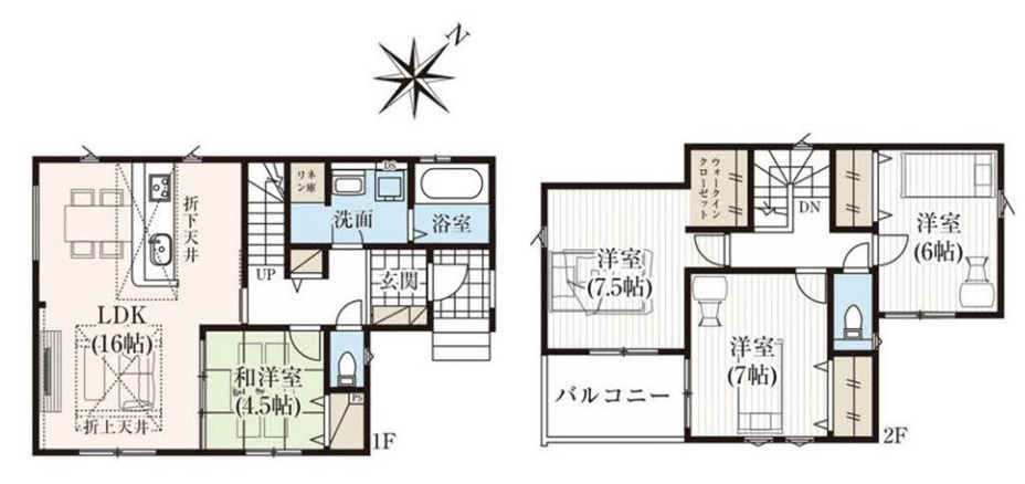 千葉市稲毛区宮野木町　新築分譲住宅　4号棟